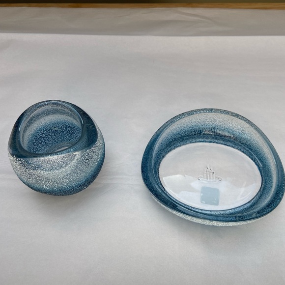 PartyLite Votive Holder and matching Pillar Dish - Picture 2 of 8